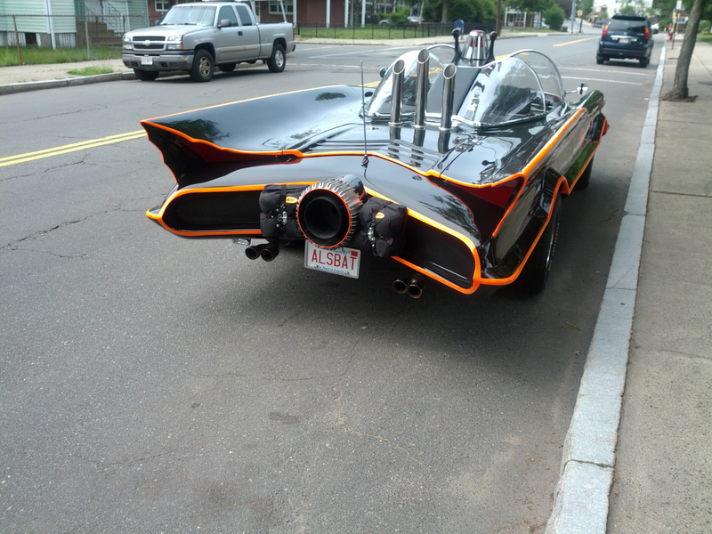 Illustration for article titled Saw the Batmobile hanging out near my house